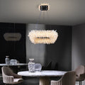 Derek Modern Crystal Cluster Square Chandelier - Camilalamps - ILM1069