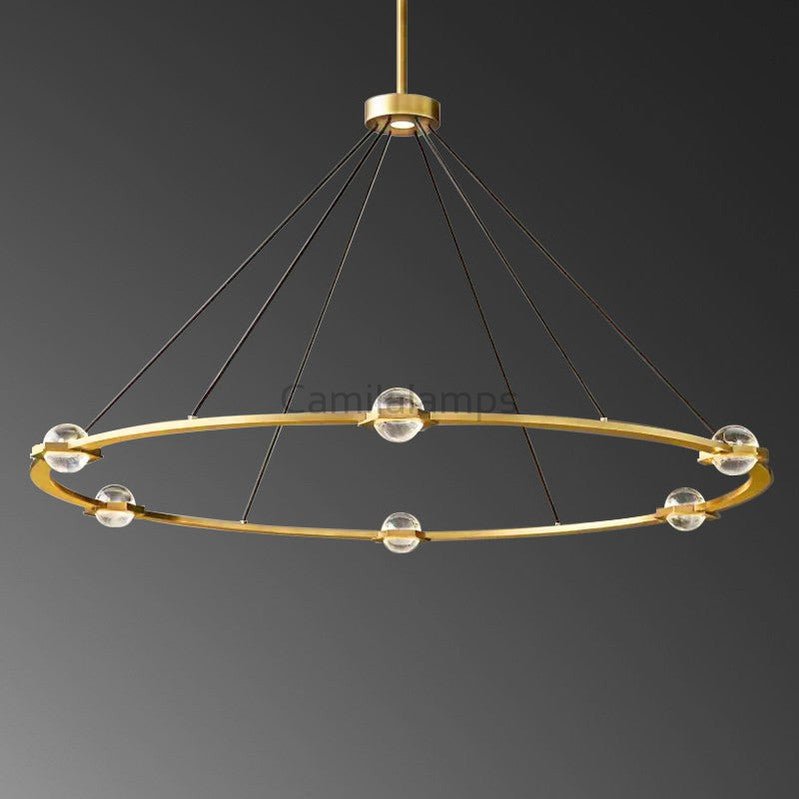 Eclatamt Planet Modern Round Chandelier - Camilalamps - CAM1433