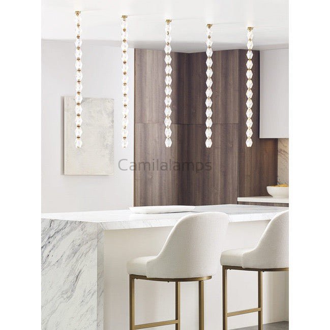 Modern Collier LED Pendant/Chandelier - Camilalamps - CO - P262