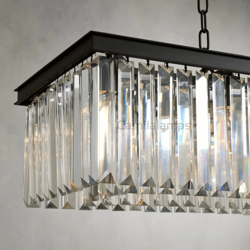 Leyland Rectangular Chandelier 60"72" - Camilalamps - CA - 662036H751
