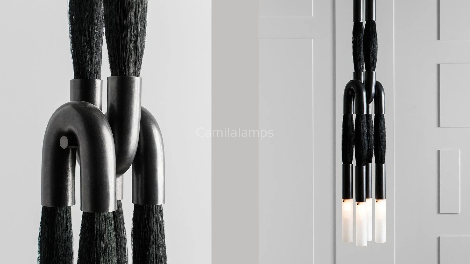 Horsehair Pendant Light - Camilalamps - CAA - 1Z0200