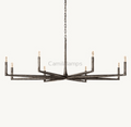 Avarital Forged Round Chandelier 36