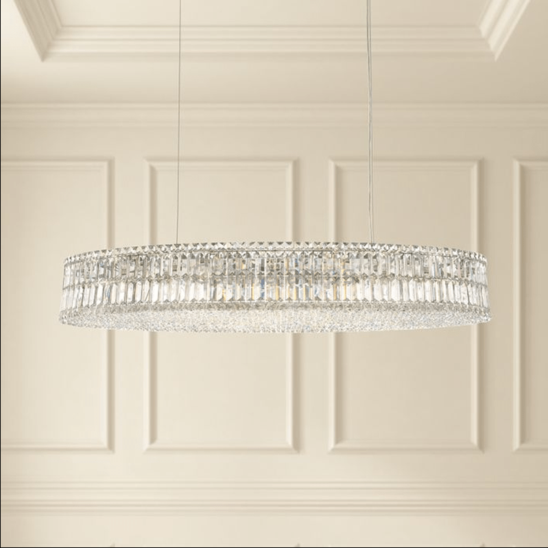 Modern Oval Crystal Chandelier - Camilalamps - ILM0678