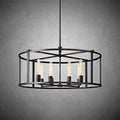 Baker Round Chandelier D33'' 44