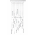 Bellini Square Tubular Pendant Light Chandelier - Camilalamps - BST - S - MB16