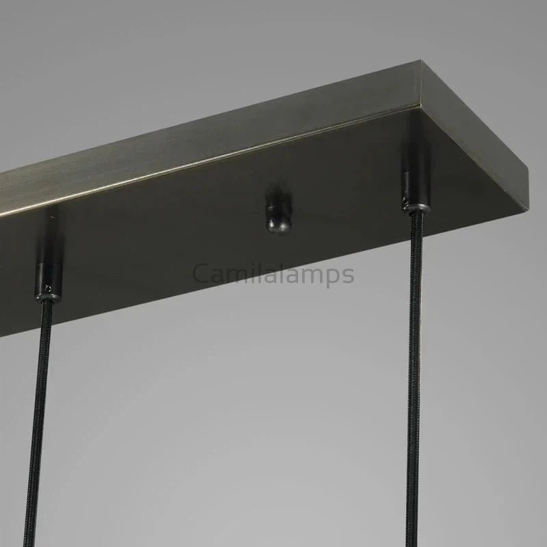 Raindrop 3 - Light Cord Rectangular Chandelier - Camilalamps - CA - RA2023 - C1246