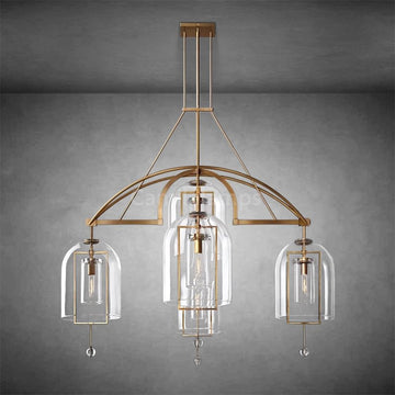 Fulcrun Round Chandelier 73" 5 - Lights - Camilalamps - CAA - 1Z0188