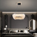 Derek Modern Crystal Cluster Square Chandelier - Camilalamps - ILM1069