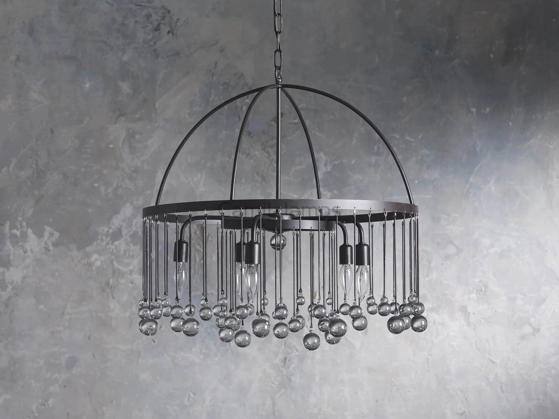 Aubrey Round Chandelier 5 Light/ 8 Light - Camilalamps - CA - 636H584