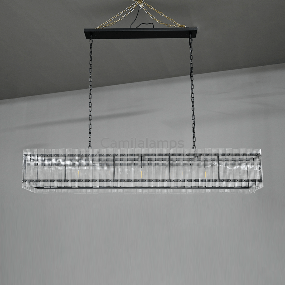 Marcus Rectangle Chandelier 54" - Camilalamps - CA - CH209L54 - 1
