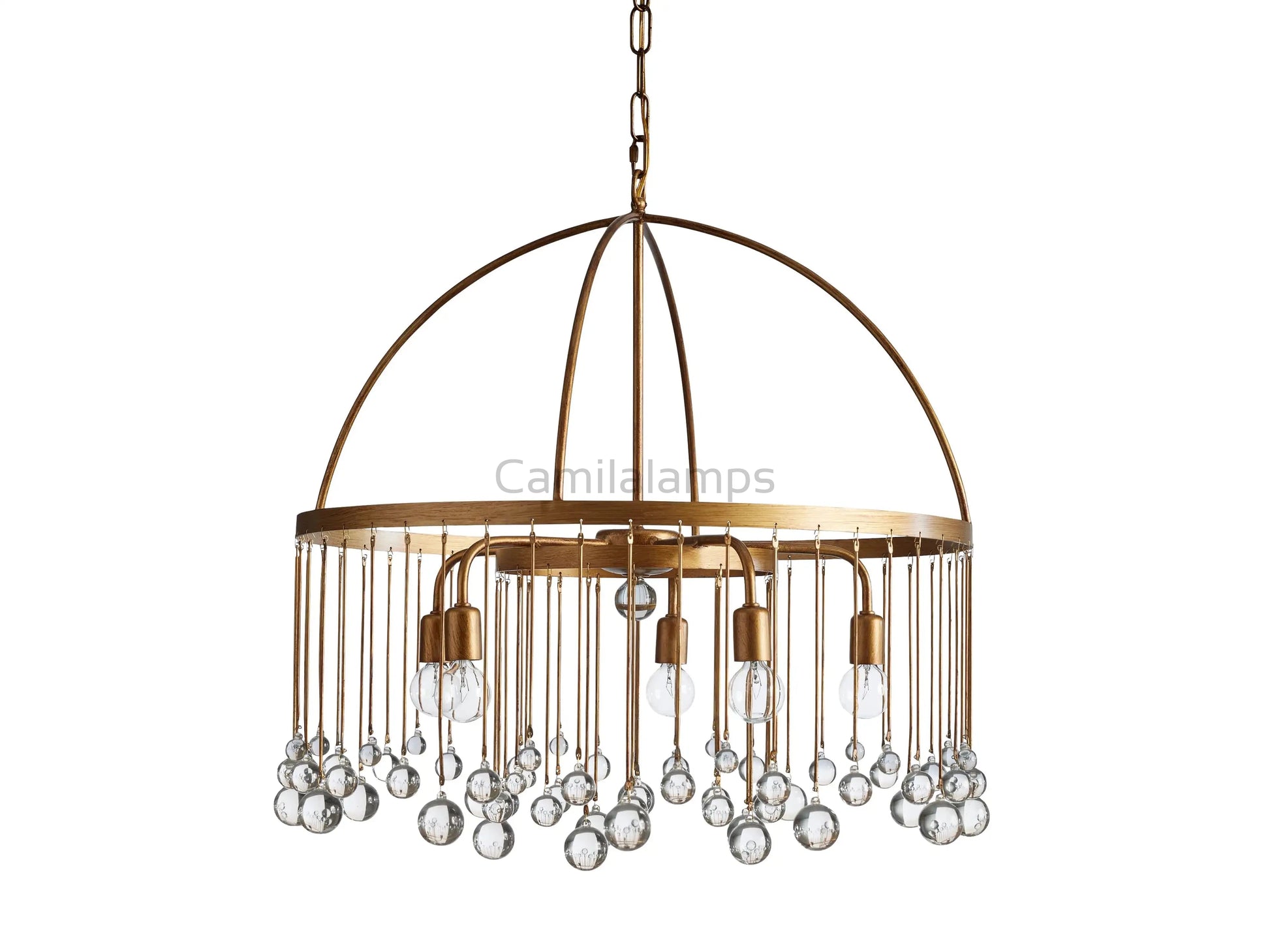 Aubrey Round Chandelier 5 Light/ 8 Light - Camilalamps - CA - 636H0