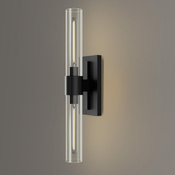 Wall Sconces Set of Two, Brass Wall Lights for Bathroom Vanity, 22.8" Gold Sconces 2-Light, Indoor Brass Wall Sconces for Bathroom Mirror, Vanity, Bedroom, Living Room