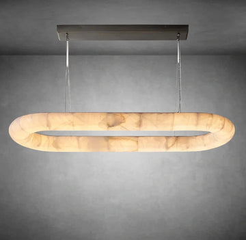 Gabriel Lisse Oval Chandelier - Camilalamps - CA - CH - 3196