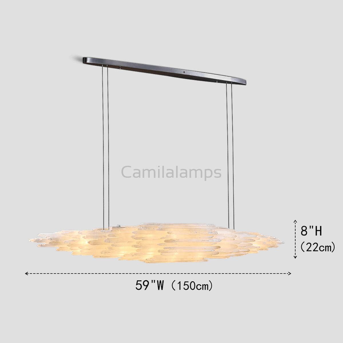 Monnet Long Chandelier - Camilalamps - CA - LI2024 - C5772