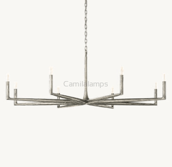 Avarital Forged Round Chandelier 36" 48” 60” 72” - Camilalamps - ARTT - 3
