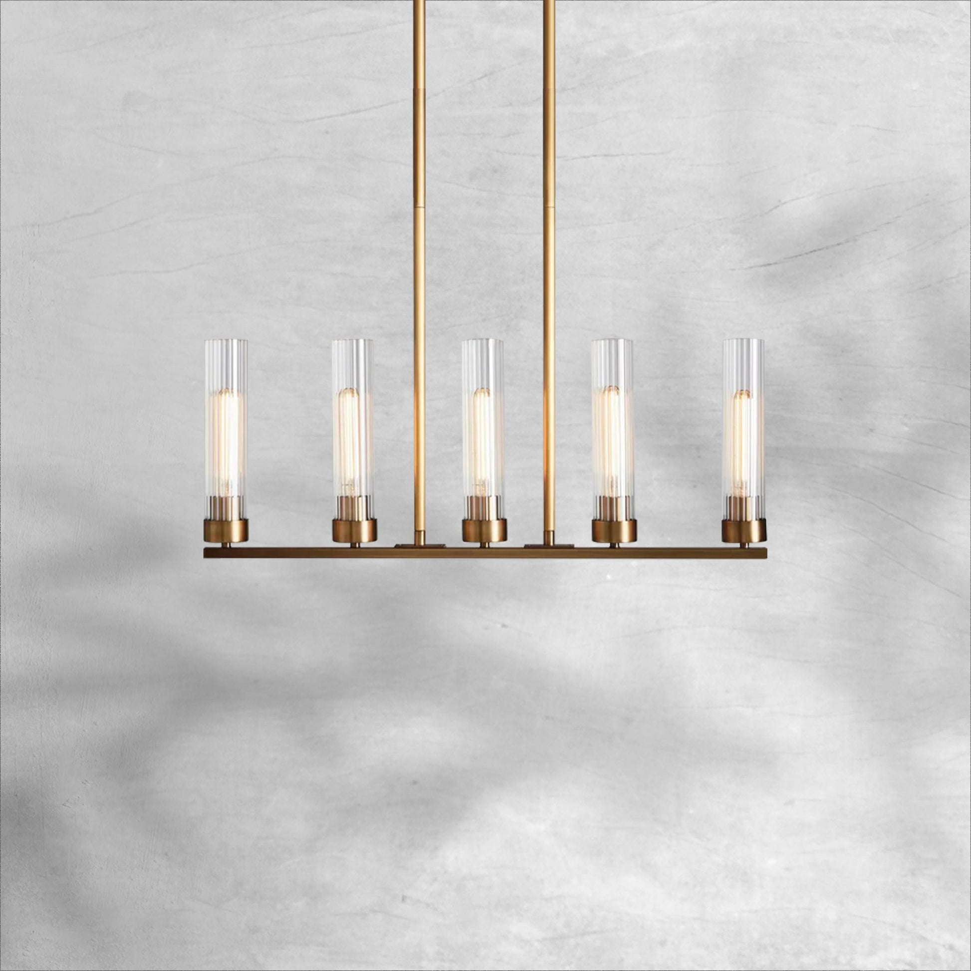 Andreas Linear Chandelier 5/7/8 Light - Camilalamps - CA - 10031H332