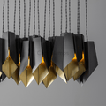 Neil Island Dining Table Industrial Chandelier - Camilalamps - ILM0910