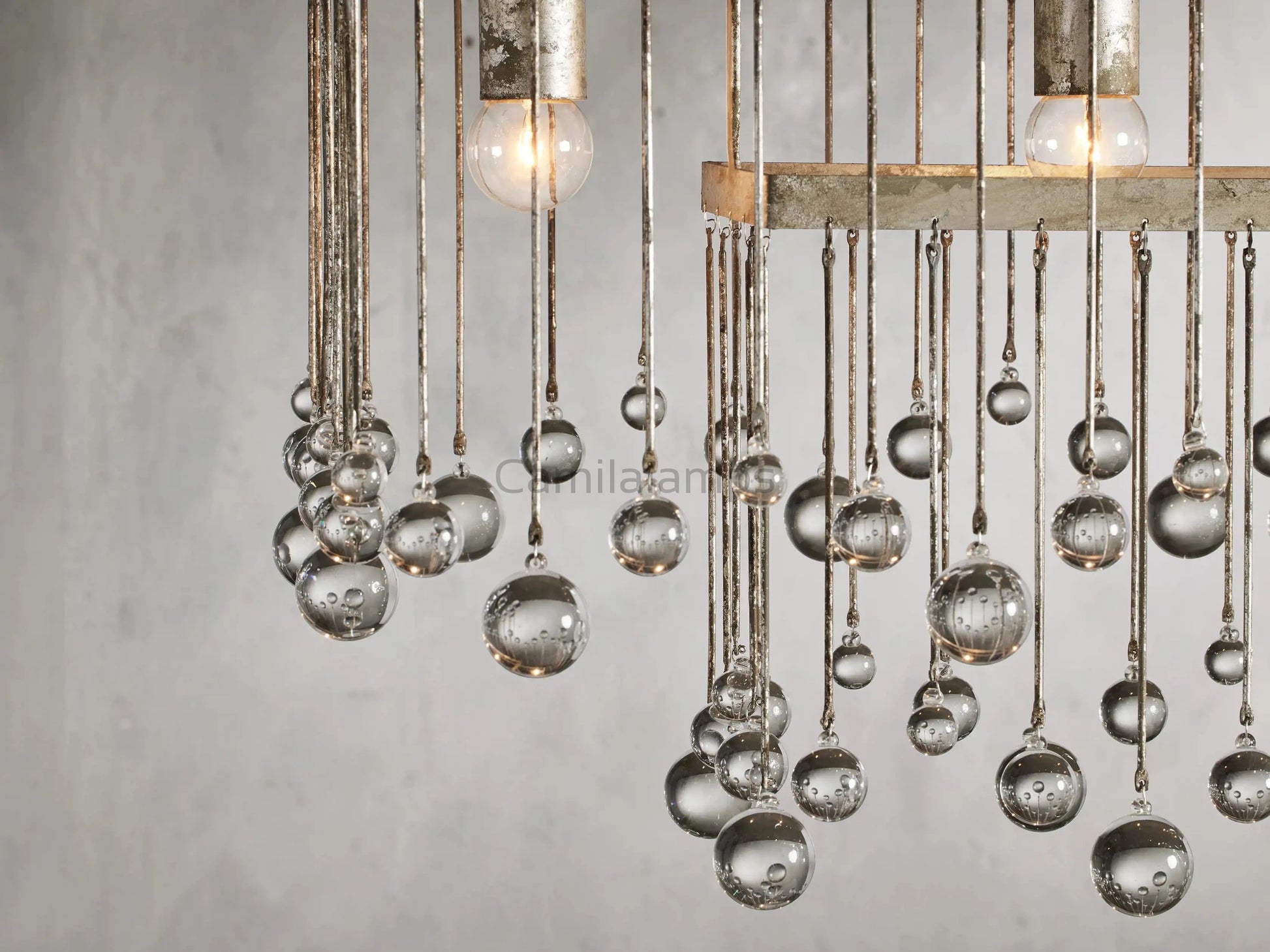 Aubrey Rectangular Chandelier 47''60'' - Camilalamps - CA - 636H402