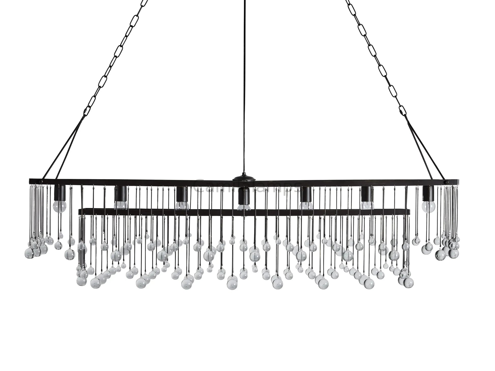 Aubrey Rectangular Chandelier 47''60'' - Camilalamps - CA - 636H402