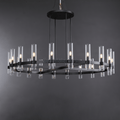 Lavelle Round Glass Chandelier 60