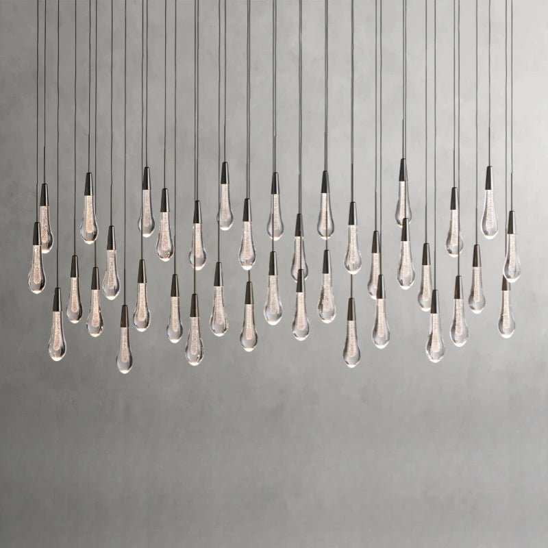 Solitaire Linear Chandelier 37"50"60"70"87"120" - Camilalamps - CA - 1ZA0024