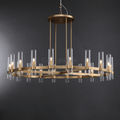 Lavelle Round Glass Chandelier 60