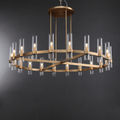 Lavelle Round Glass Chandelier 60