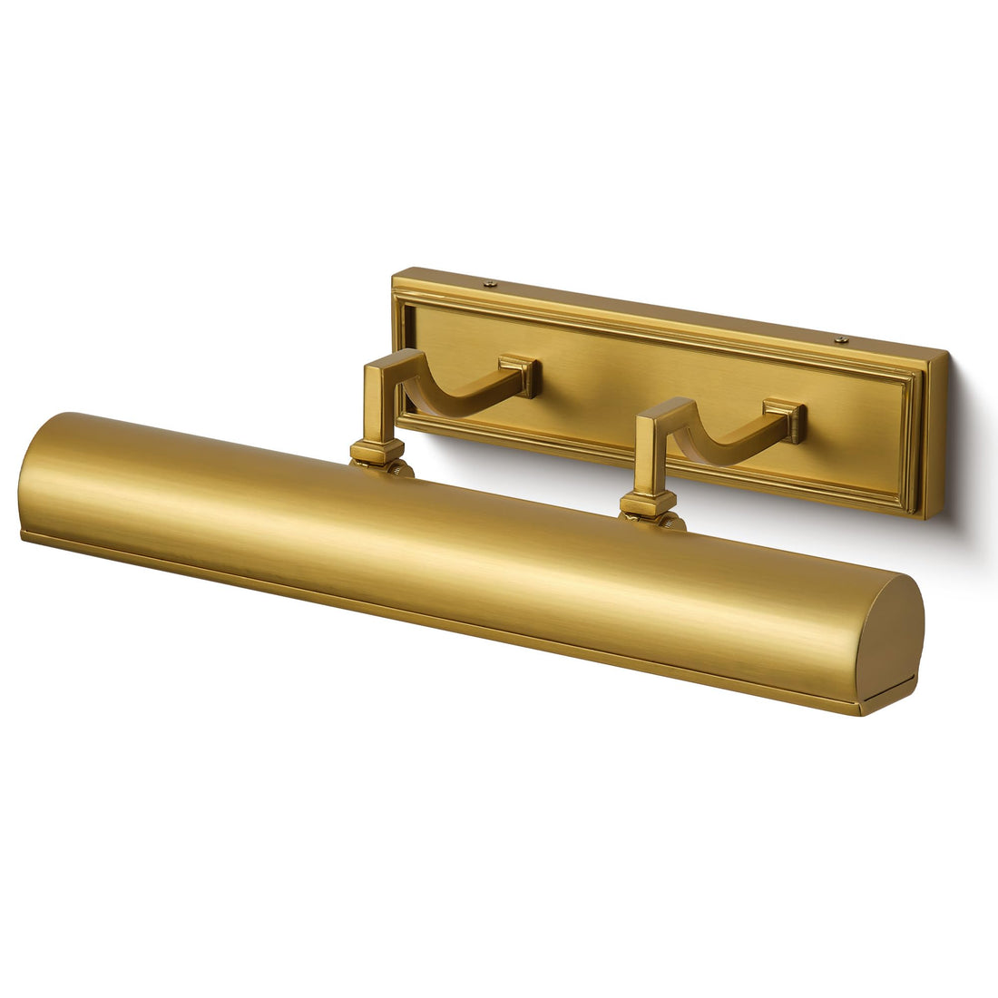 24" Brass Picture Light, 4 - Light Gold Hardwired Picture Lights, 270° Rotatable Wall Sconce Lamp for Frame, Linear Art Light for Wall Painting Display Artwork Portrait Library Bulbs Included - Camilalamps - B0DPRLNWDL