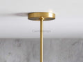Aurelia Brass Linear Chandelier 52'' - Camilalamps - CAM1684