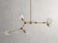 Covington Horizontal White Globe Branching Bubble Chandelier - Camilalamps - CNVW - 1