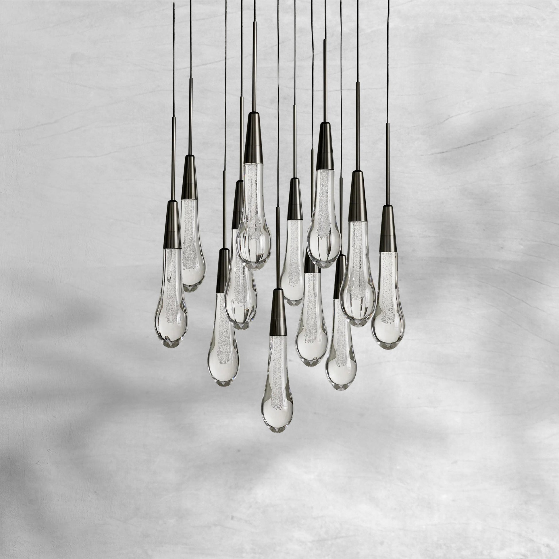 Solitaire Round Chandelier 17"24"36"58" - Camilalamps - SOLI36 - 3N