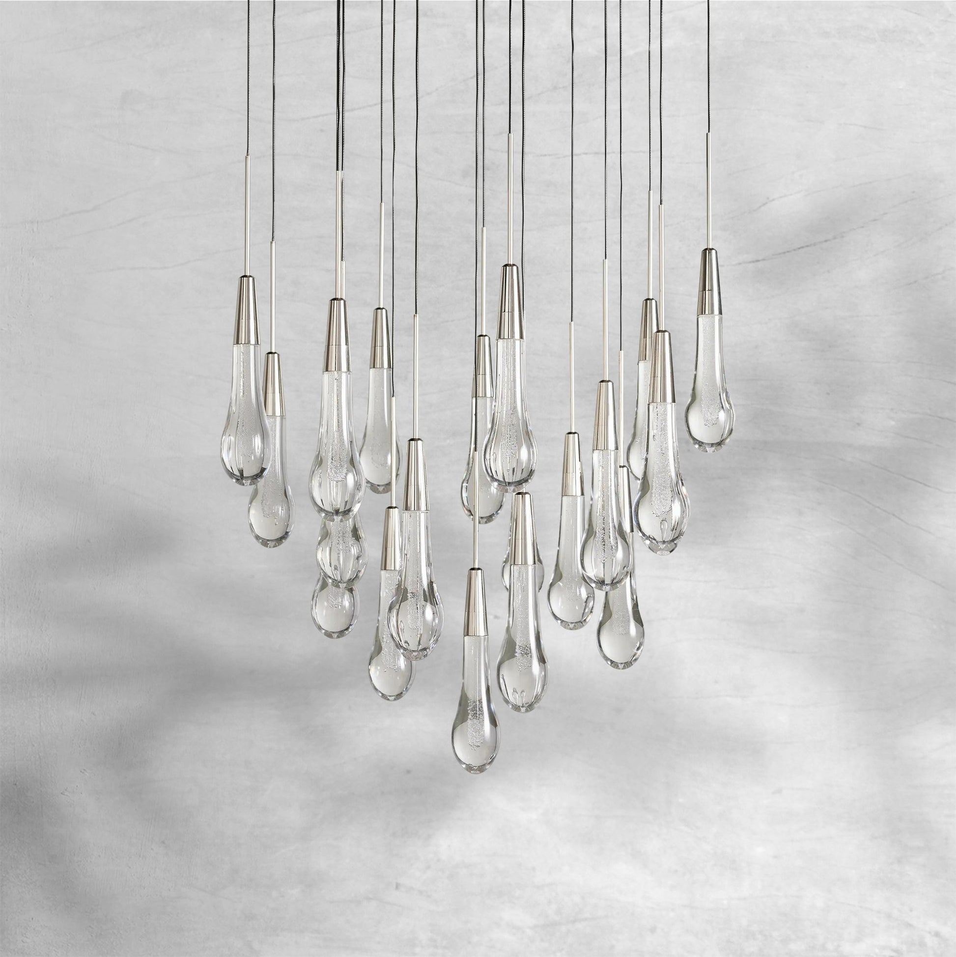Solitaire Round Chandelier 17"24"36"58" - Camilalamps - SOLI36 - 3N