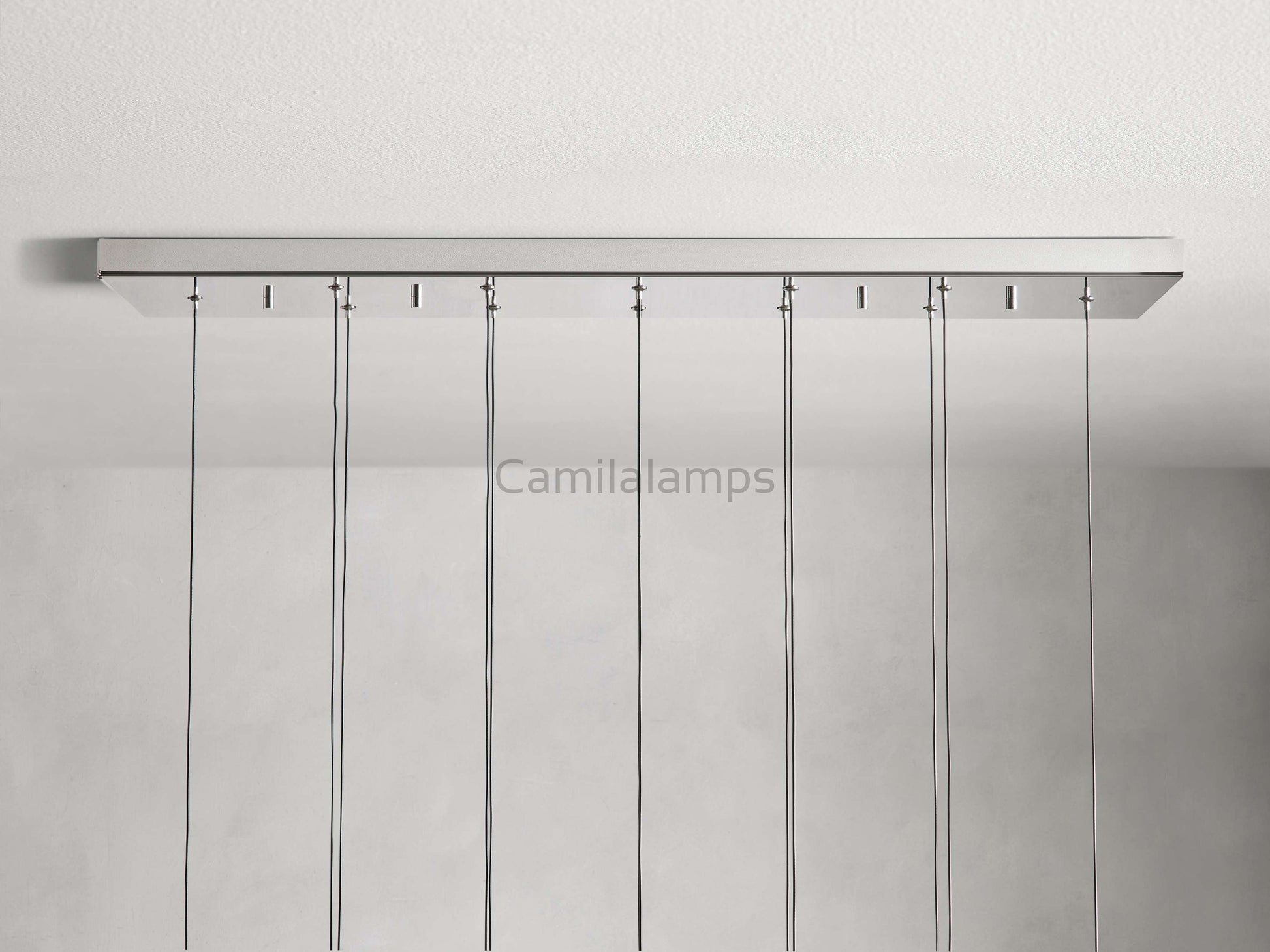 Solitaire Linear Chandelier 37"50"60"70"87"120" - Camilalamps - CA - 1ZA0025