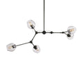 Covington Horizontal White Globe Branching Bubble Chandelier - Camilalamps - CNVW - 3