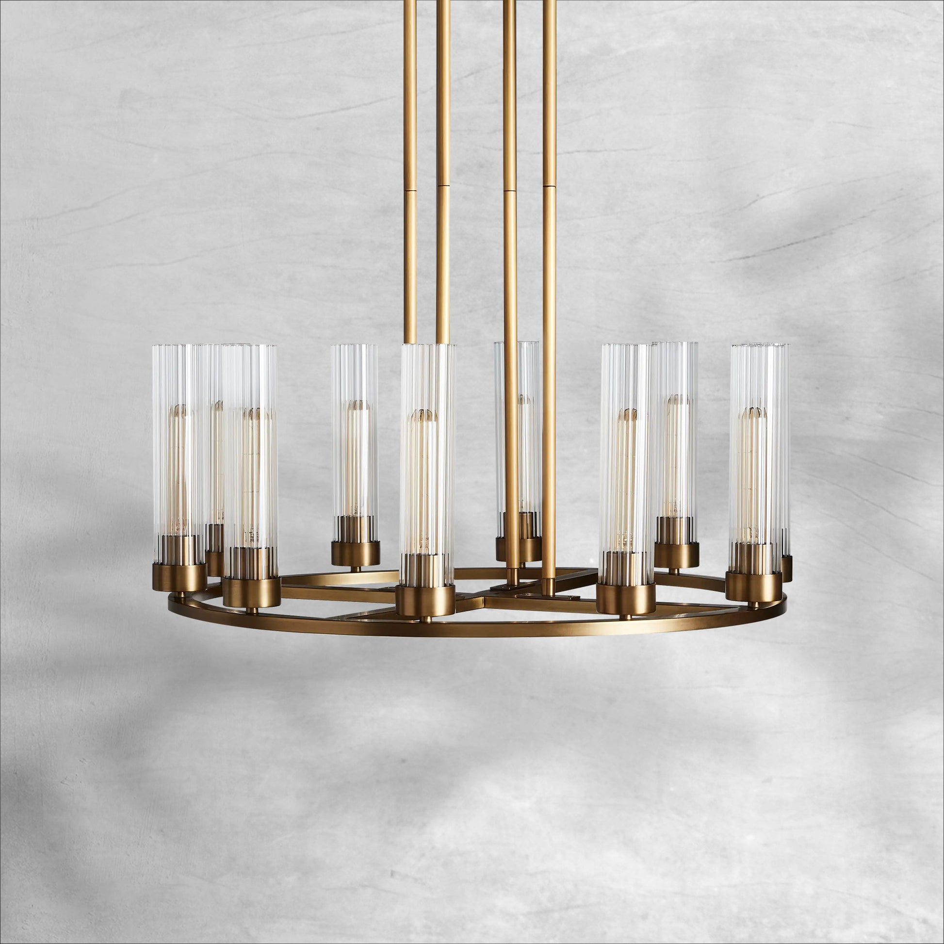 Andreas Round Chandelier 10/12 Light - Camilalamps - CA - 10031H330