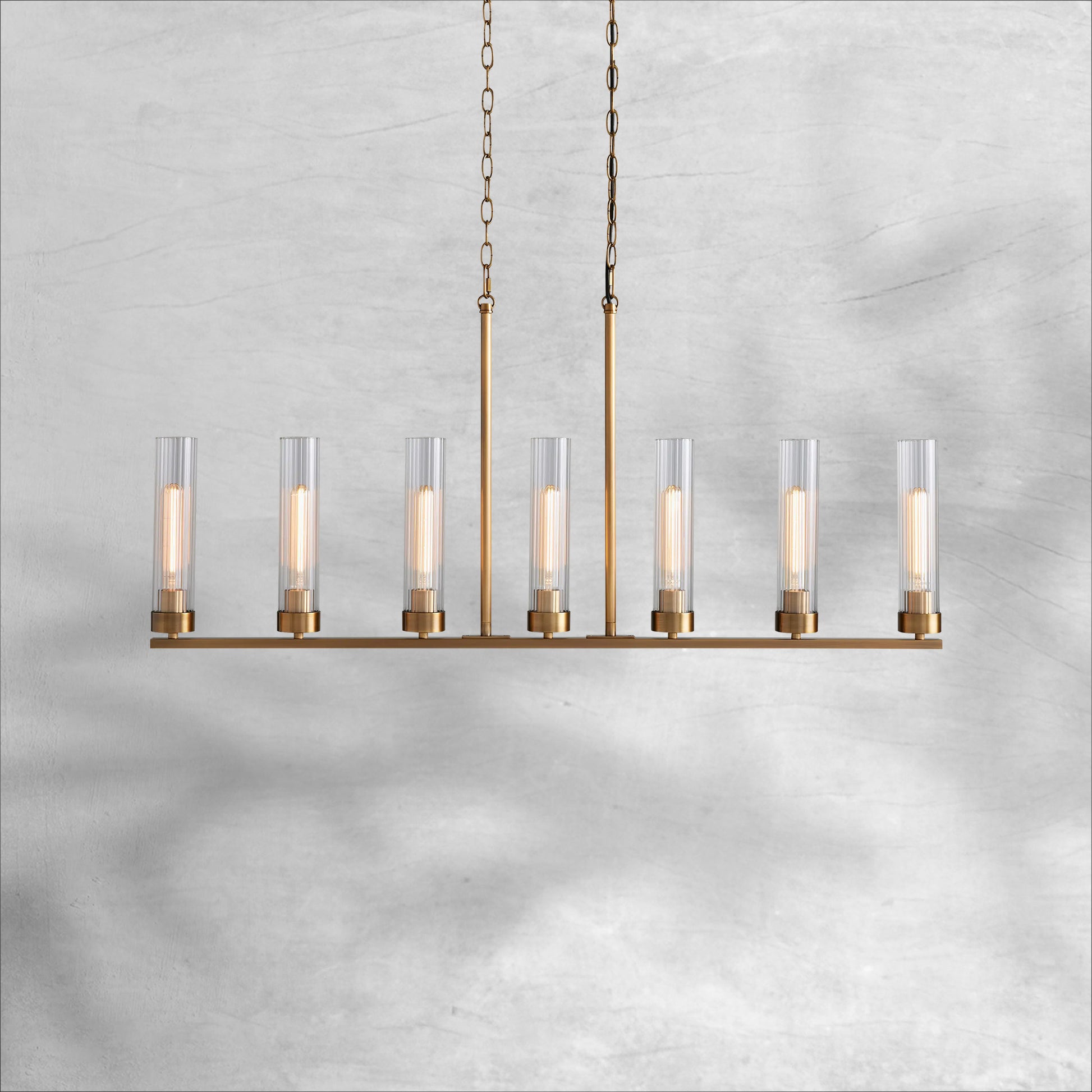 Andreas Linear Chandelier 5/7/8 Light - Camilalamps - CA - 10031H332