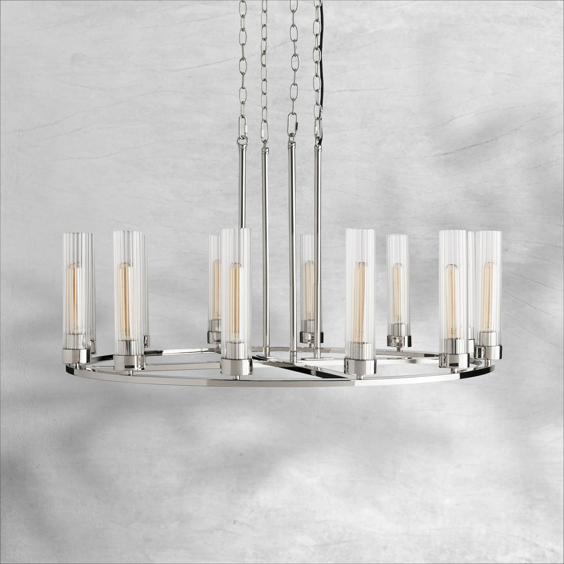 Andreas Round Chandelier 10/12 Light - Camilalamps - CA - 10031H330