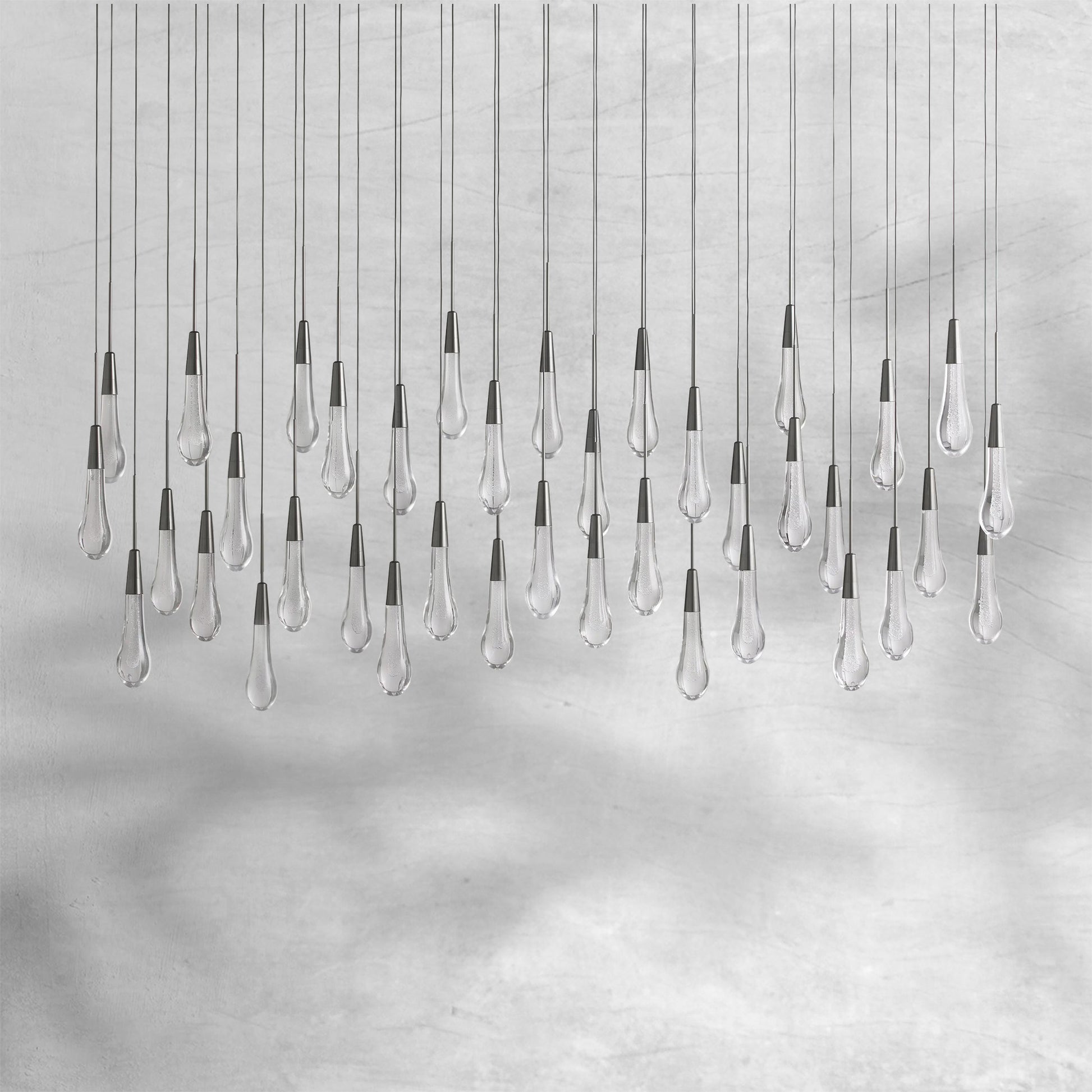 Solitaire Linear Chandelier 37"50"60"70"87"120" - Camilalamps - CAA - 10020A2