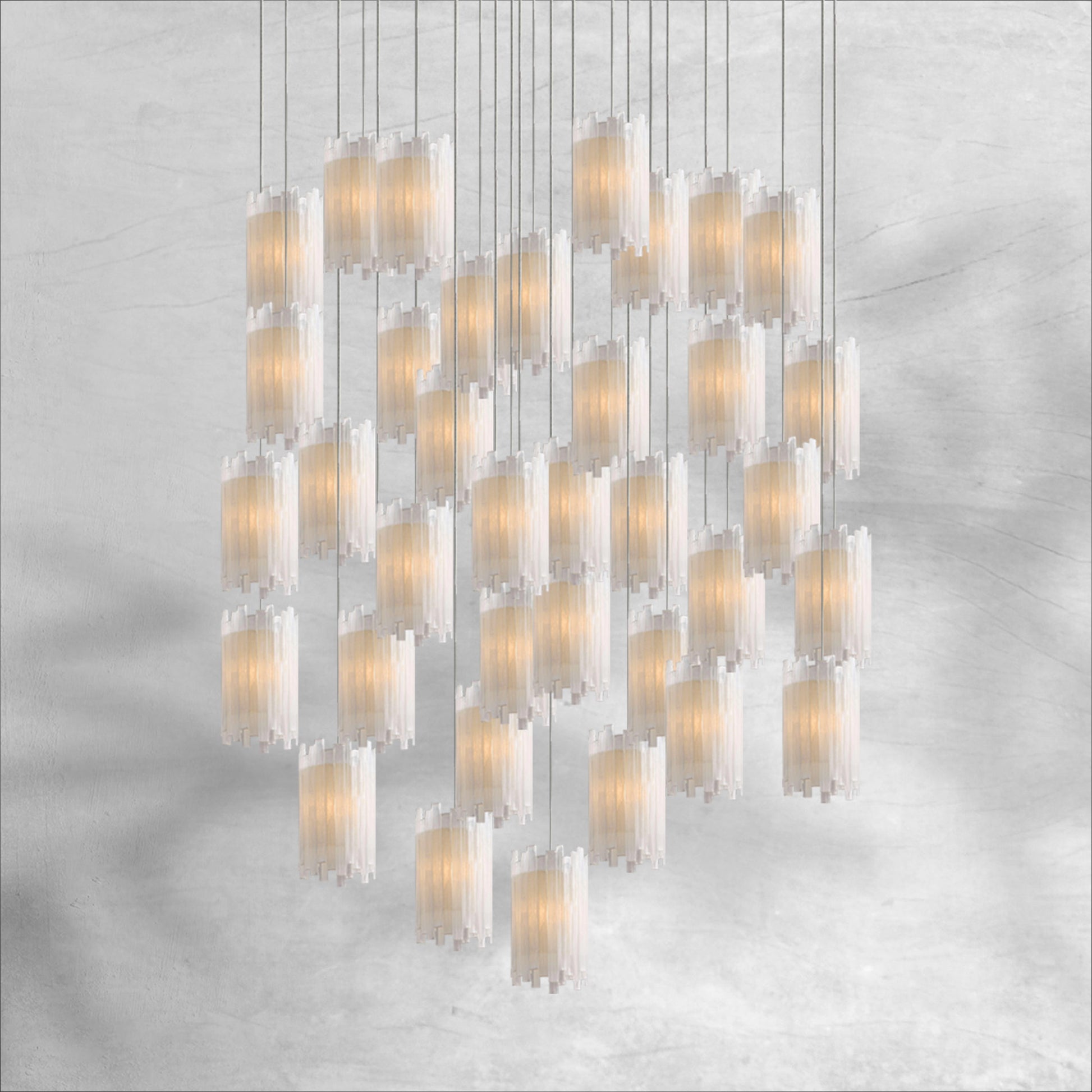 Gianna Round Chandelier 15/36 Light - Camilalamps - CA - 7910110H20KT