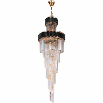 Harper Multiple Tier Crystal Chandelier For Staircase