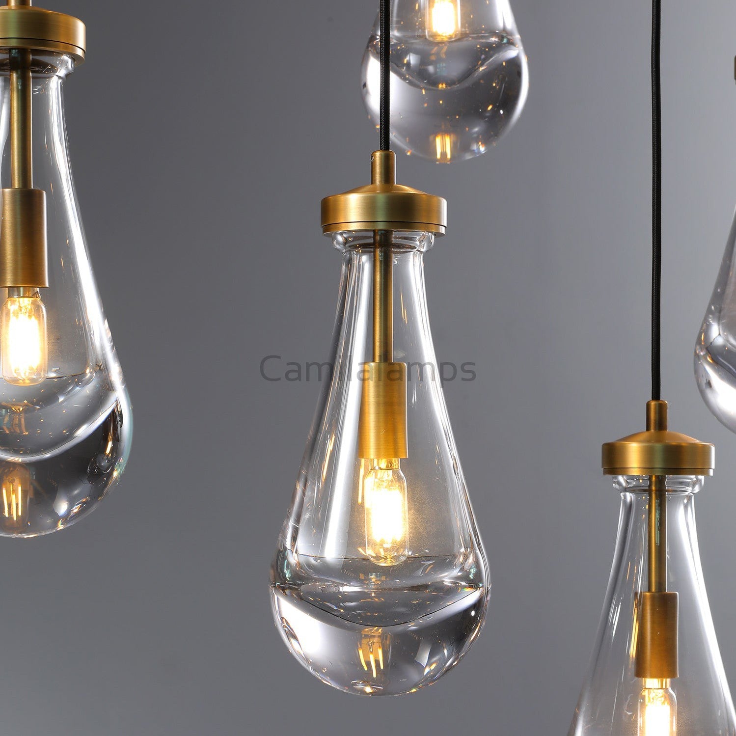 Raindrop Rectangular Chandelier - Camilalamps - CAM1224