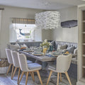 Porcelain Fish Shape Dining Table Chandelier - Camilalamps - CA - X - 14507