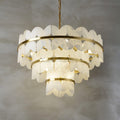 Alabaster Cloudscape Chandelier with 1/2 layer - Camilalamps - Alaba - 1709 - 3 lay - 7