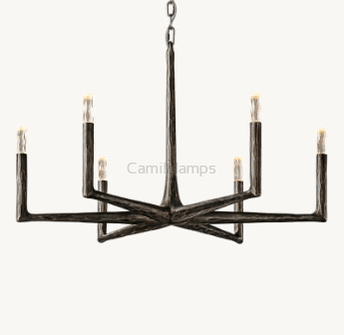 Avarital Forged Round Chandelier 36" 48” 60” 72” - Camilalamps - ARTT - 2