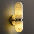 Black Alabaster Chandelier,14 - Lights Staircase Chandelier for Entryway, Modern Marble Hanging Light Fixture, Hight Ceiling, Foyer, Living Room, Staircase, Entry - Camilalamps - B0DSZSMGVK