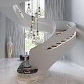 Raindrop Pendant Lights Set of 2,Kitchen Island Hanging Light Fixtures, Modern Art Raindrop Clear Solid Glass Chandelier for Dining Room for Porch, Corridor, Living Room - Camilalamps - B0CSPP5CY4