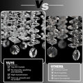 Modern Crystal Chandelier, 47.2