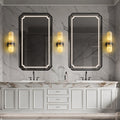 Black Alabaster Chandelier,14 - Lights Staircase Chandelier for Entryway, Modern Marble Hanging Light Fixture, Hight Ceiling, Foyer, Living Room, Staircase, Entry - Camilalamps - B0DSZZ11GM
