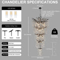 Crystal Chandeliers for Dining Room, 63