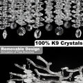 Modern Crystal Chandelier, 47.2